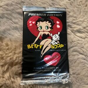 Betty Boot Trading Cards Premier Edition Series One By Krome Production‎ Sealed